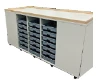 Demonstration Table with Equipment Storage System MGS3.064