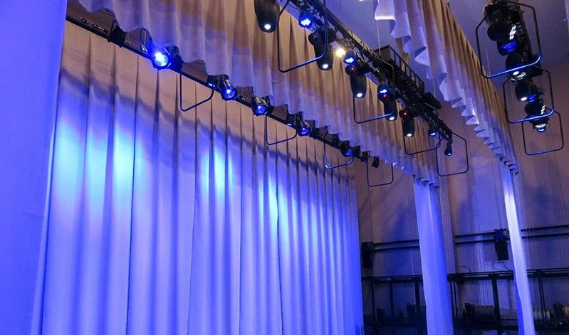 Textile Drapery for Lighting Fixtures - Article 00033