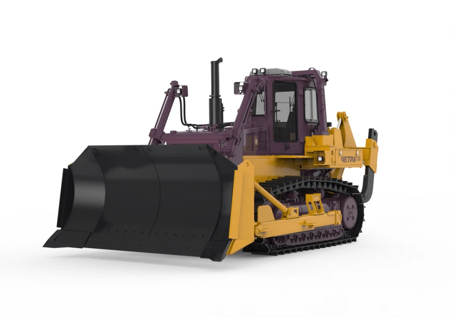 Crawler Tractor CHETRA T-20.01YAB-1 with Bulldozer Attachment