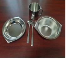 5-Piece Corrosion-Resistant Stainless Steel Cookware Set, EkoMet