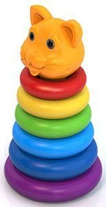 High-Quality Cat Stacking Toy for Kids