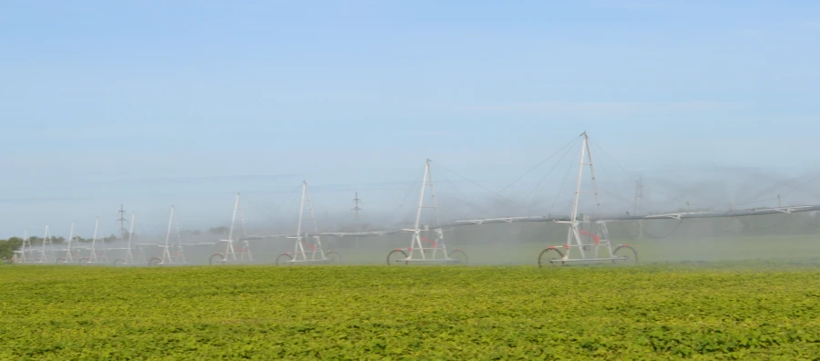 Low-Pressure Circular Irrigation Machine "KORVET" DMUM-14A-392