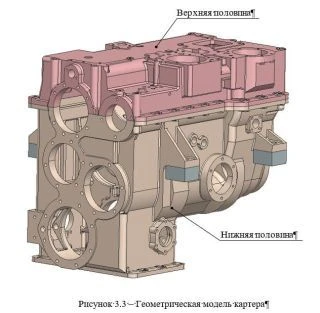 Transmission Gearbox Housing Kit REVC.732000.001
