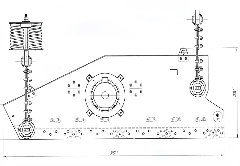 Heavy-Duty Inertial Screen for Bulk Material Separation Up to 2.8t/m3 GIT-41