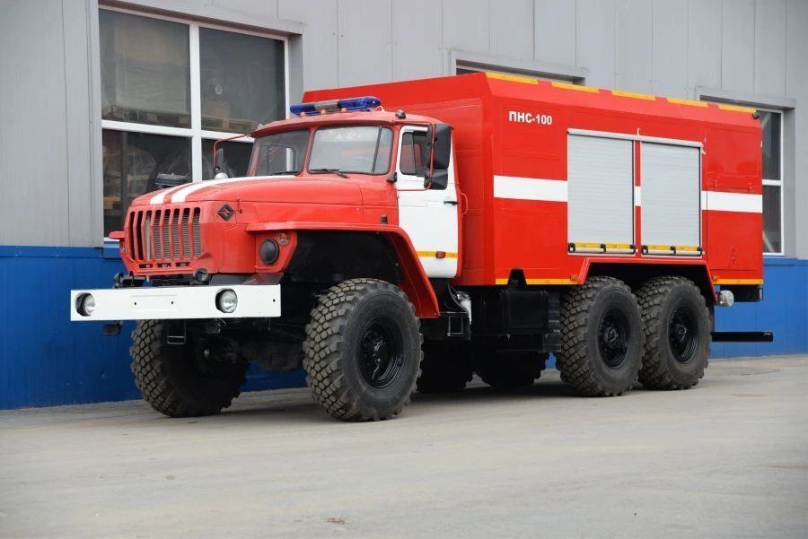 Fire Pump Station PNS-?, Type 58810, Modification 58810Z, Ural-4320 Chassis