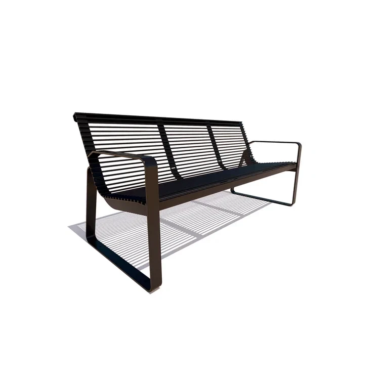 Belgorod Metal Bench with Durable Coating, Art. 77184