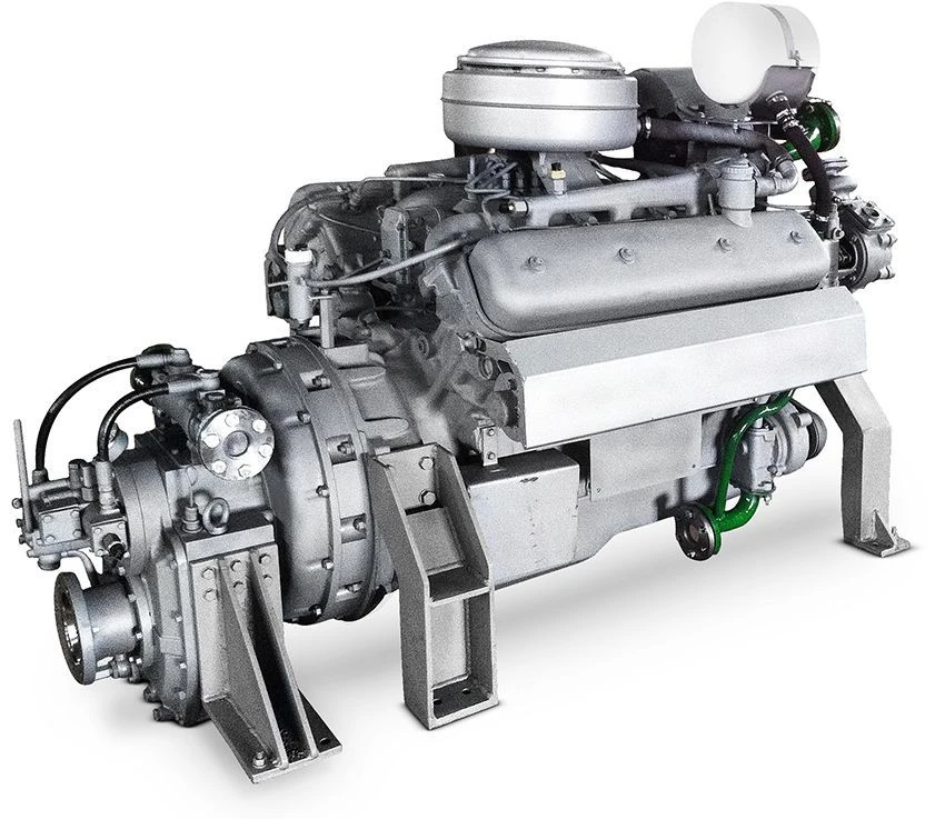 Diesel Reduction Unit YAMZ-238M2DMT110A for Marine and River Vessels