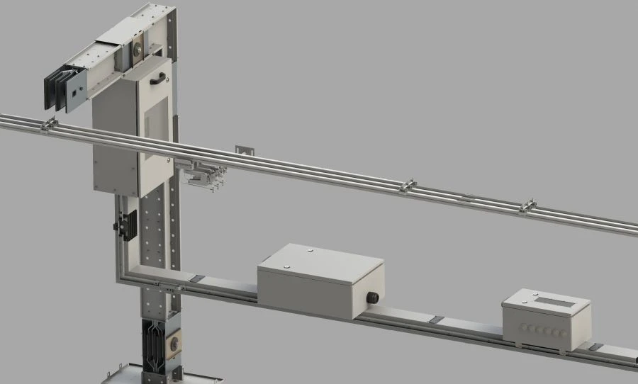 Compact Air-Insulated Busbar Distribution System 250-800A Model ШМА 5