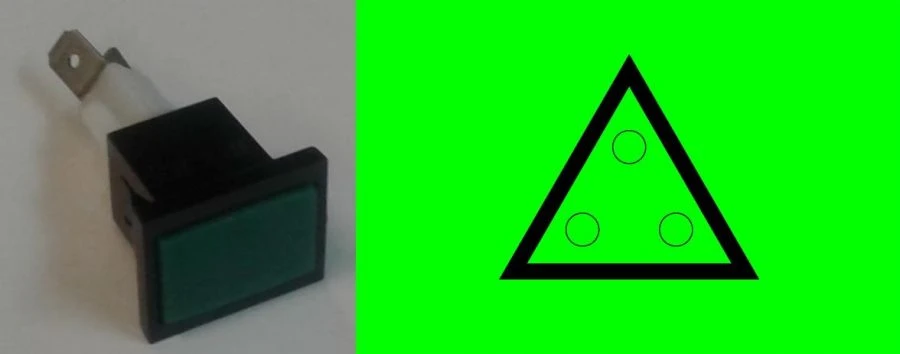 Control Lamp for "Road Train" Sign 2212.3803-26