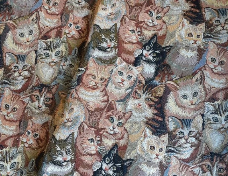 Plush Jacquard Upholstery Fabric "Fluffies", Art. 300727