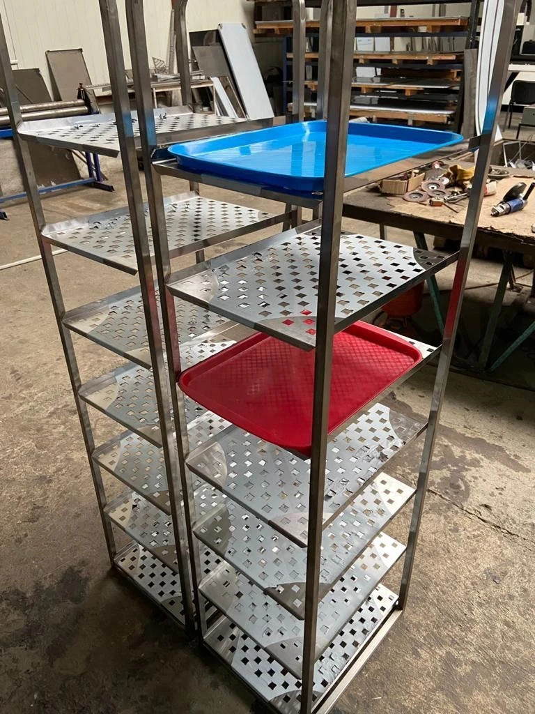 Pallet Truck with Shelves, Model KSH Series