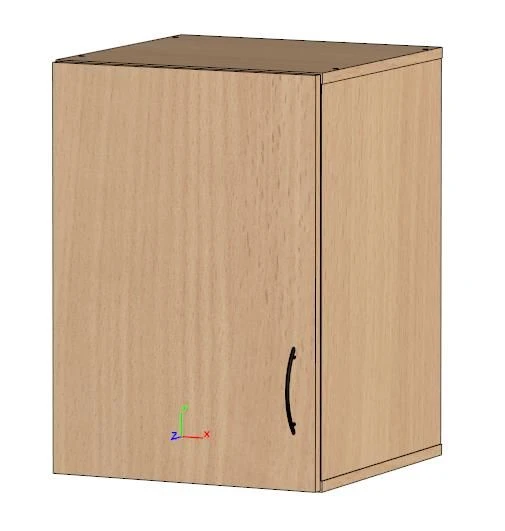 Narrow Overhead Storage Unit - LDSP Material