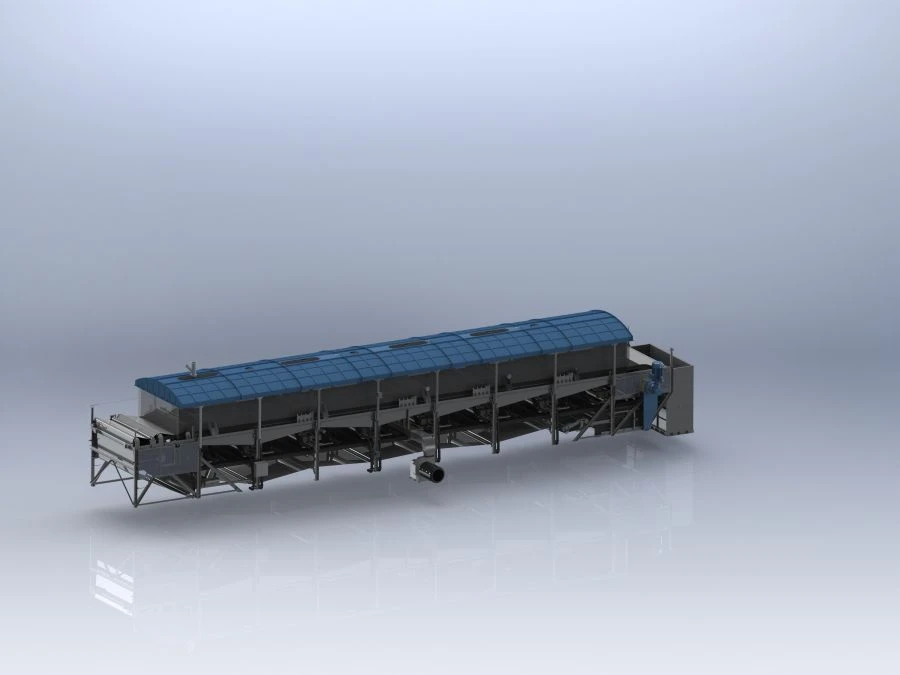 Horizontal Belt Vacuum Filter 3F65 for Industrial Filtration