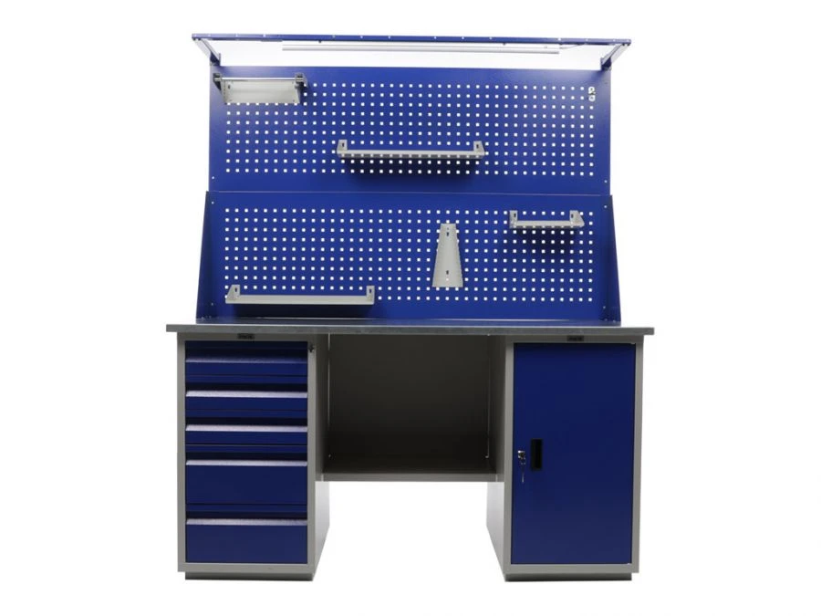 PROFI WD Series Metal Workbenches for Organized Workspace