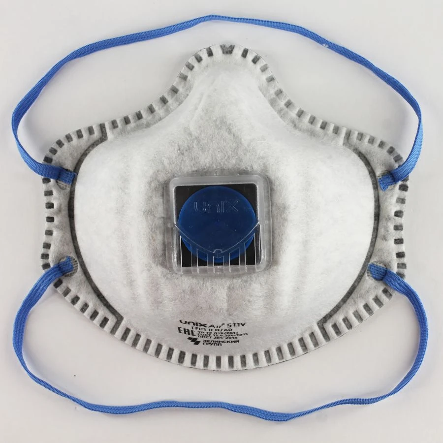 UNIXAir 511V FFP1 R D Molded Filtering Half Mask