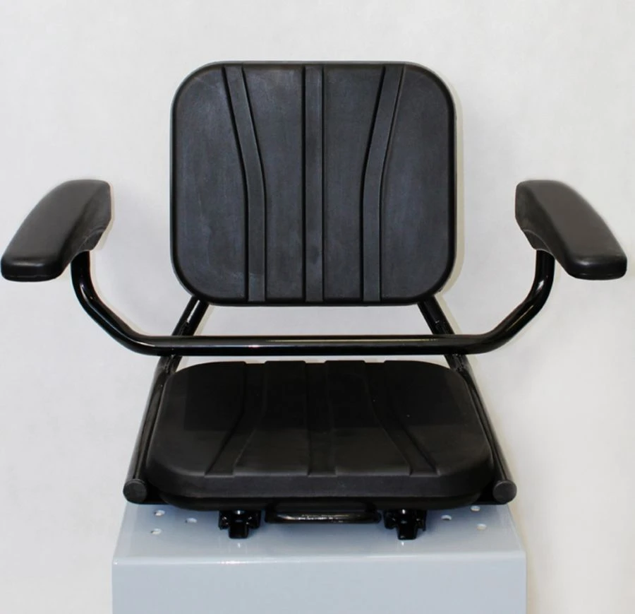 Operator Seat Apex with Armrests and Longitudinal Adjustment