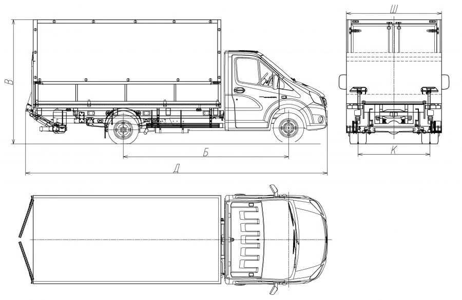 侧帘货车 5759AM-1