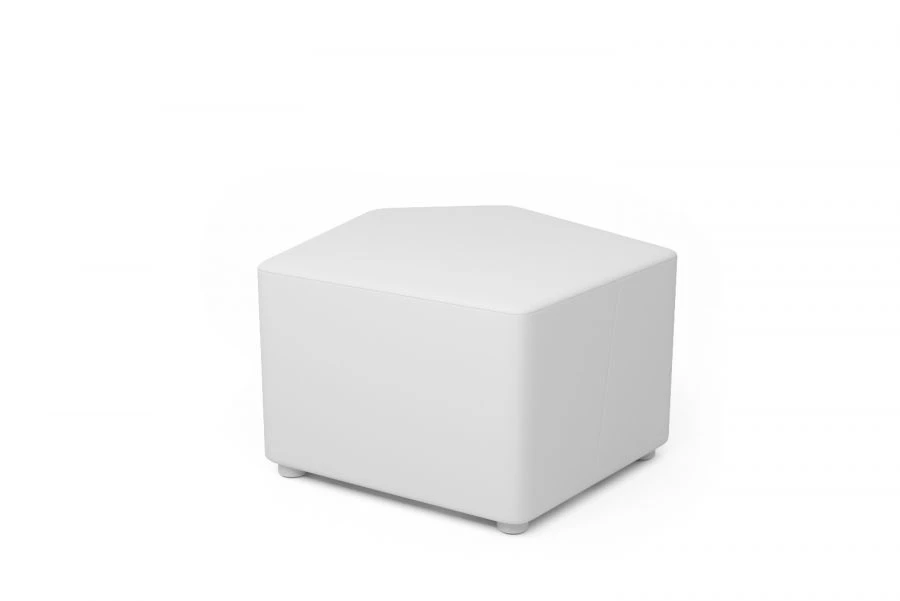 Soft Seating Pouf for Public Spaces - L5 Geometry L5-1P5L