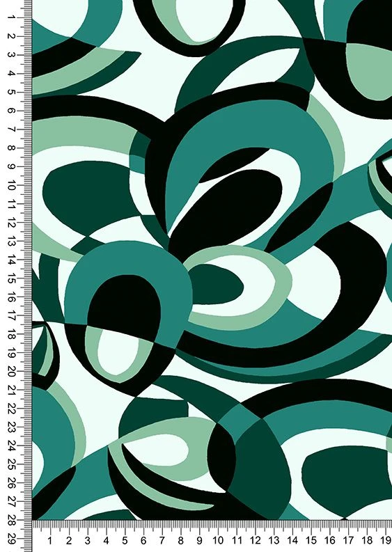 Knitted Fabric Blend (Cotton 92%, PU 8%) for Garments