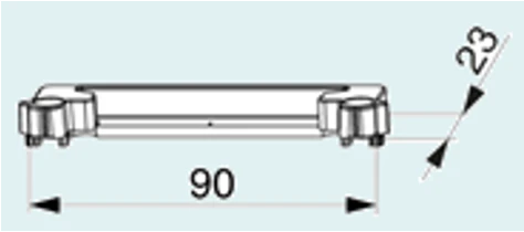 Locking Bar for Lifting Mechanisms KBE AD70