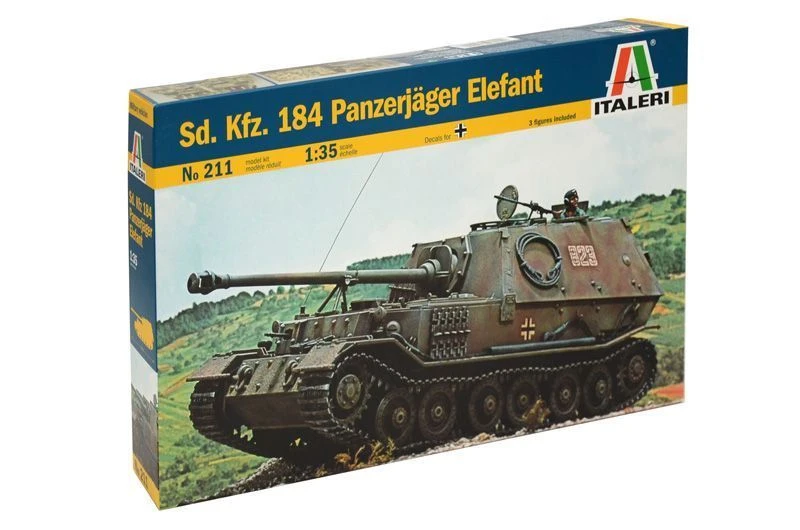 Sd. Kfz.184 PanzerJager Elefant Tank Assembly Model