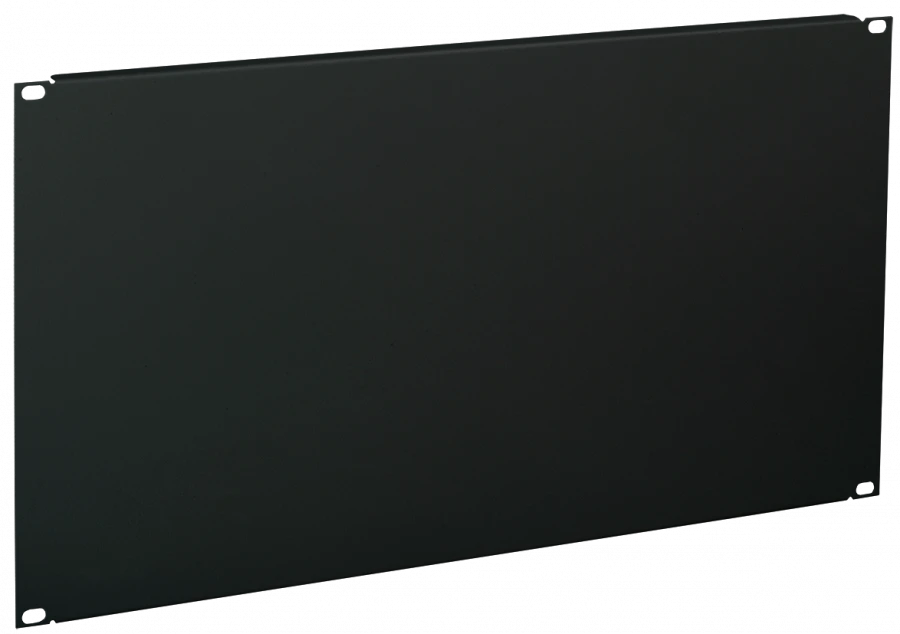 Black 4U False Panel FP05-04UM ITK for 19" Racks