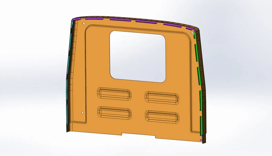 Front Panel AP 4208-5303106-04