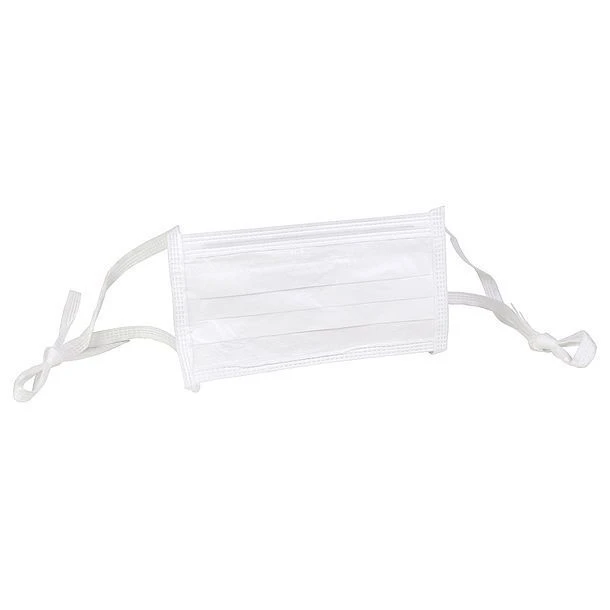 4-Layer Non-Sterile Disposable Surgical Mask with Ties, Size 1