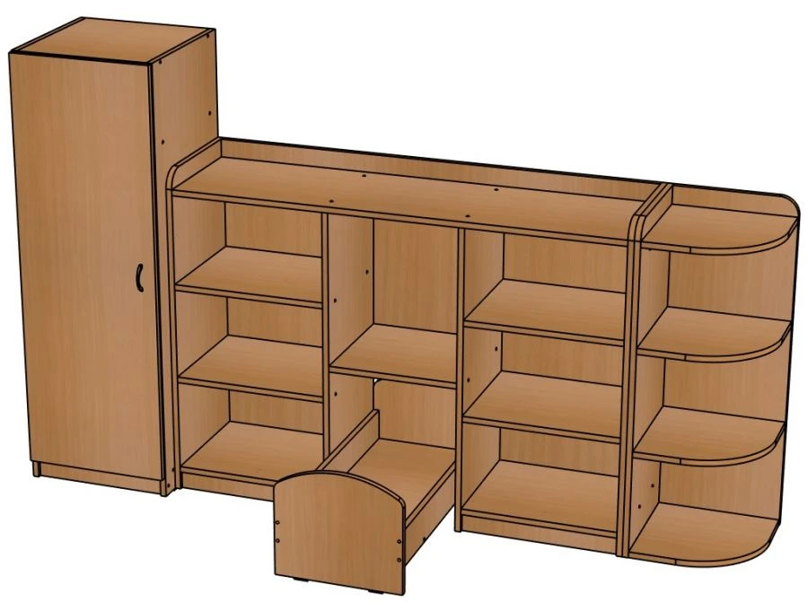 Bedroom Play Furniture Set for Preschool - NIM11