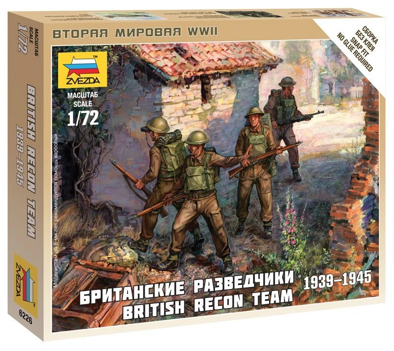 British Reconnaissance Model Kit for Creative Building
