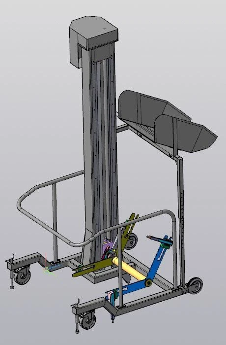 Granulated Material Trolley Lifter Series E