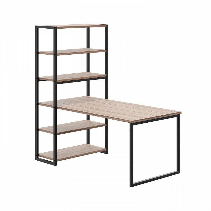 Metal Shelf Table - Transformable Design for Home or Office