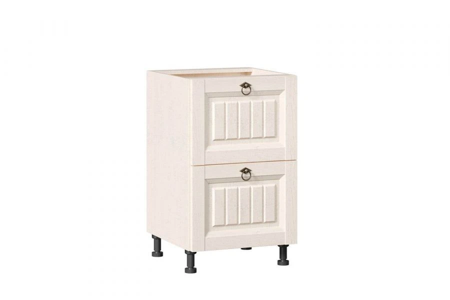 Ameli LD.251740.000 Kitchen Base Cabinet Facade Set with 2 Drawers Luxury (Provence Oak)