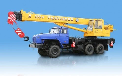 Кран автомобильный общего назначения КС-55713-3В 25Т