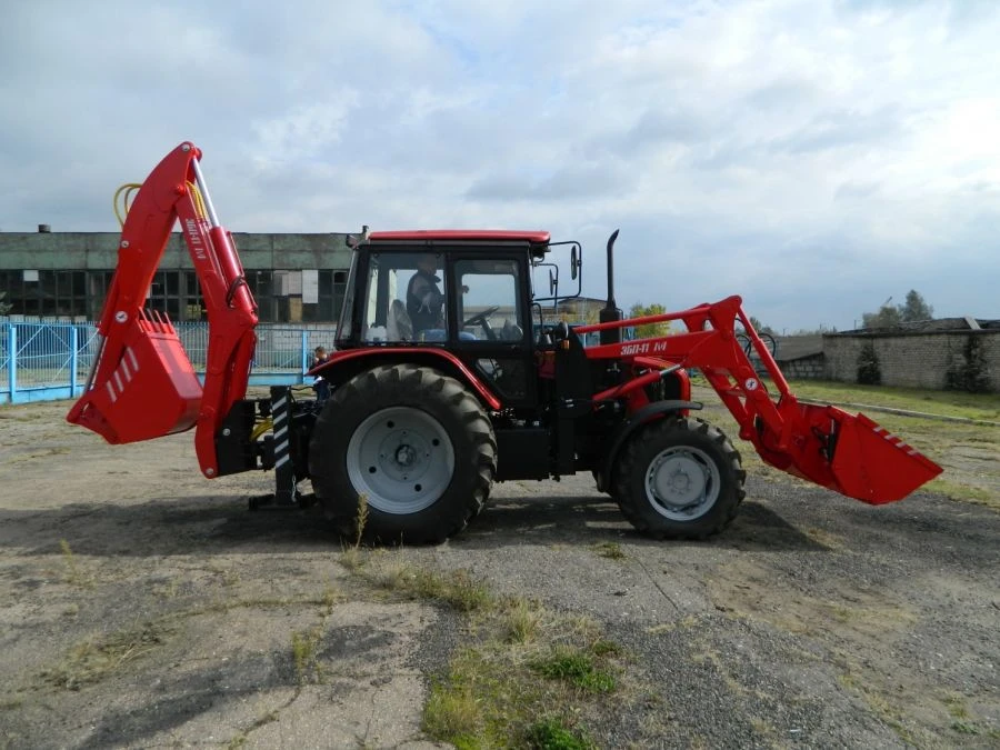 EBP-11M.1 Backhoe Loader with Front Loader Attachment