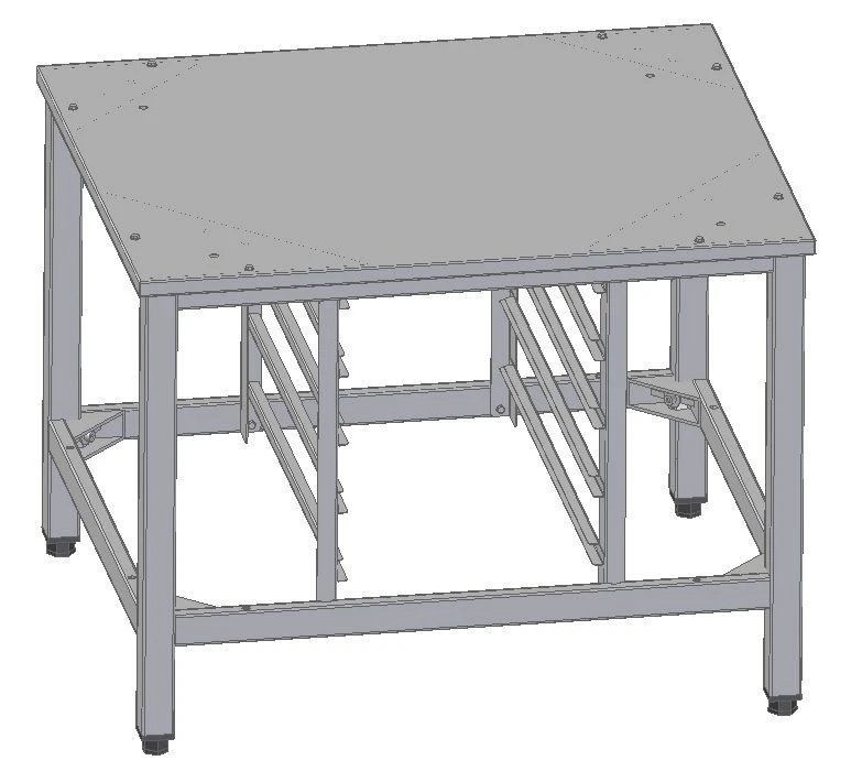 Steaming and Convection Machine Stand PK-10M-EK1