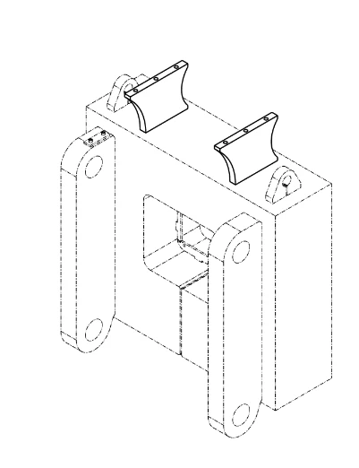 Counterweight Option 13526685 for Equipment Attachment