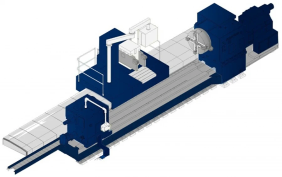 CNC Lathe Machine SA1800F3 for Precision Metalworking