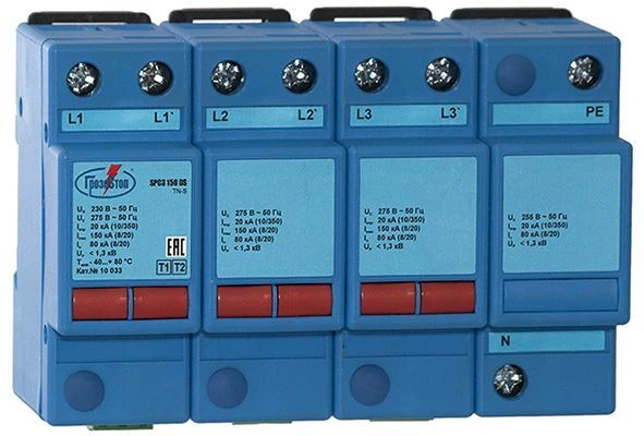 Surge Protection Device SPC3 150 DS, Cat.No. 10 033