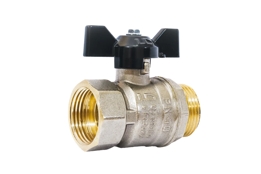 LD Pride Brass Ball Valve 47.32.B-N.B for Liquid and Gas Control