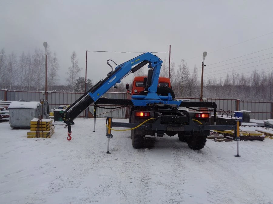 Hydraulic Crane Truck KMA on KAMAZ 65115 Base Model 62K02N-UL