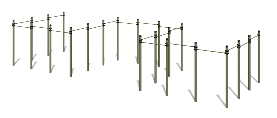 Workout Equipment Romana 501.68.01 for Outdoor Sports