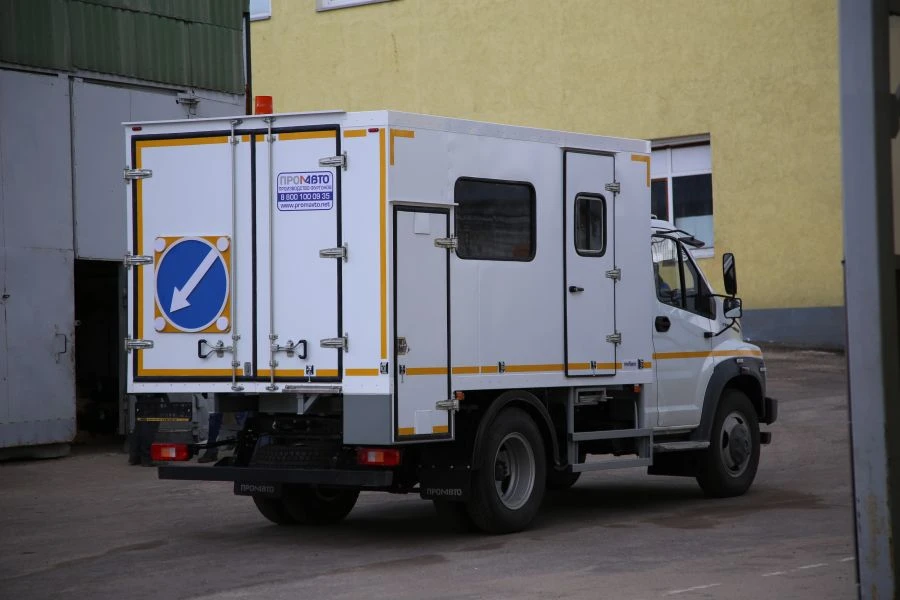 Diesel Truck with Model 47951F-3 Chassis GAZ C41R1 for Workshop