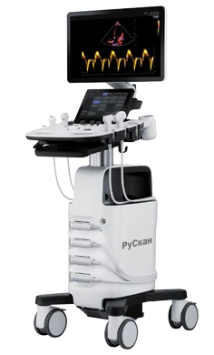 Real-Time Ultrasound Diagnostic System "RuScan 60" TU 26.60.12-002-98204792-2017 with Accessories
