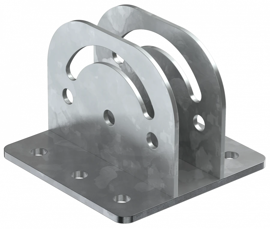 Hinged Mounting Bracket for STRUT Profile EZ IEK CLM50D-HKS-150-40