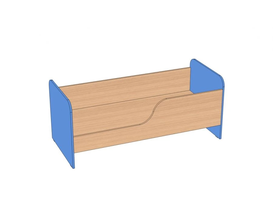 Children's Bed with Guardrail 1432x644x606 mm KB-2