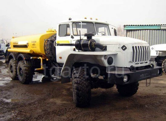 Technical Water and Food Transport Tanker ACV Type 56752B on Ural 4320 Chassis