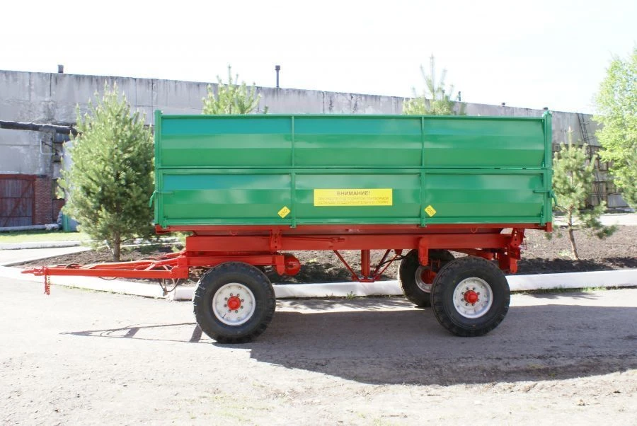 Dump Trailer for Tractors 2PTS-6, 6 Ton Capacity