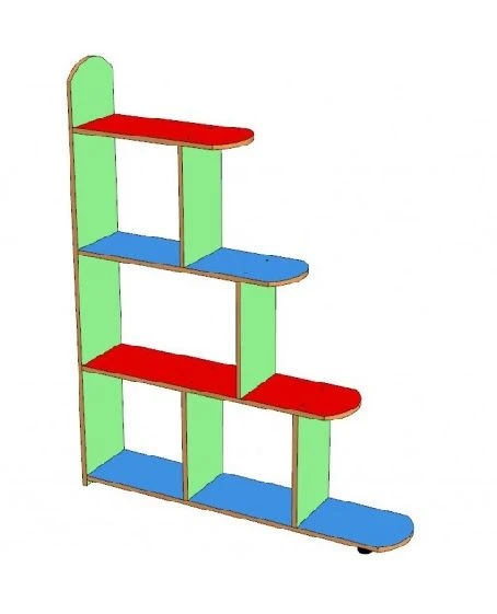 Ladder Shelf for Toy Storage, Model 5035