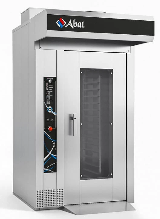 Rotary Bakery Oven RPSH-16-6-4P with Trolley TSHG-16-6-4